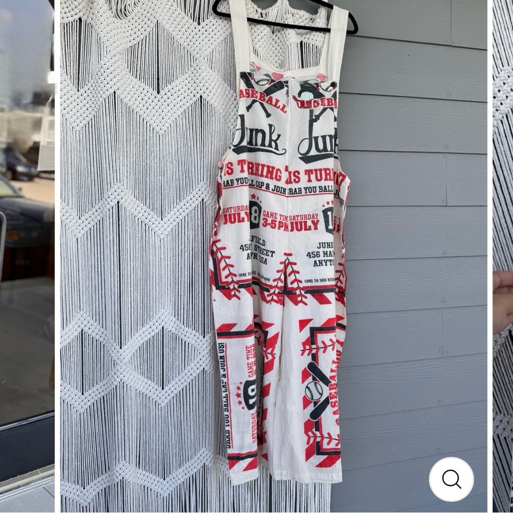 NEW - Vintage Sack Baseball Overalls